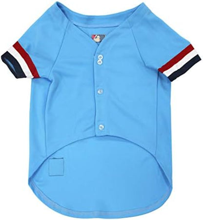 MLB ST. Louis Cardinals Vintage Throwback Jersey for Dogs & Cats in Team Color. Comfortable Polycotton Material, Small