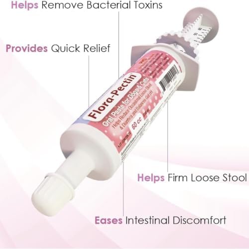 Oral Paste for Dogs & Cats-Helps Reduce Occasional Loose Stool & Diarrhea, Balance Gut pH, Support Normal Digestion & Intestinal Flora-Fast Acting (60 CC - Tasty Chicken Flavor)