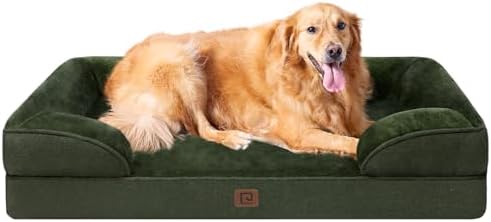 EHEYCIGA Orthopedic Extra Large Dog Bed, Waterproof Washable XL Pet Bed 44"