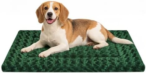 Dog Bed Mat - Dog Crate Pad - Reversible Dog Mat for Pet Comfort - Soft Bed Pads with Dual-Sided Design for All Seasons - Durable, Machine Washable Mat for Crates, Travel, and Home