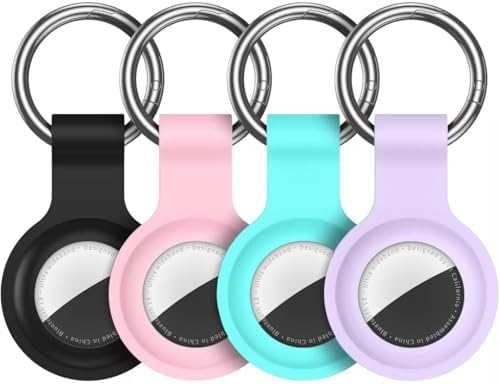 Compatible for AirTag Holder Keychain for Apple Air Tag 1st&2nd Generation