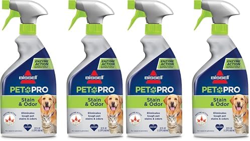Bissell Pet Pro Stain and Odor Eliminator with Enzyme Action, 77X7F, 2 Count (Pack of 2)