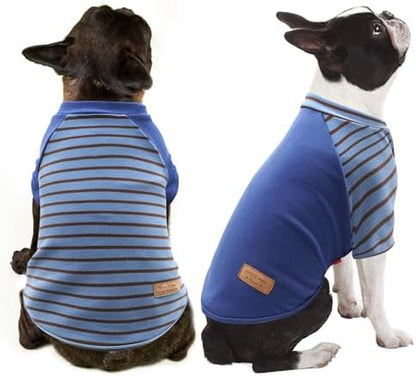 KYEESE 2Pack Dog Sweater with Sleeves Fleece Shirt for Small Dogs