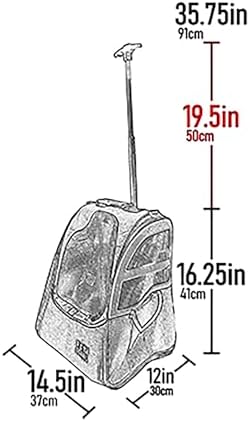 Pet Gear I-GO2 Roller Backpack, Large Traveler, Pink