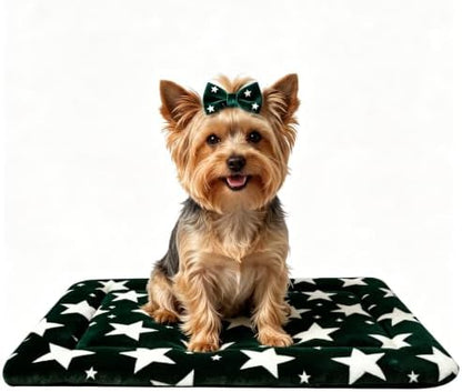 Dog Bed Mat - Soft Crate Pad for Kennel, Durable Pet Bed for Small Dogs & Cats - Comfort Support for Pet Crate, Cage, House