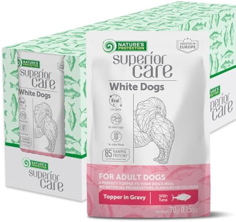 Nature's Protection Superior Care Wet Dog Food Pouches, Tuna 24x 2.46 oz