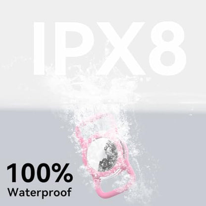 Waterproof AirTag Holder for Dog Collar, Soft Slide-On Dog AirTag Holder