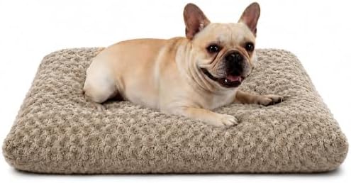 Dog Bed Medium Size, Plush Washable Pet Bed Mat, Dog Crate Bed 29"x21"