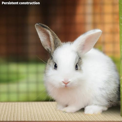 2Pcs Rabbit Scratch Mat,16 x 12 Inch Sisal Rabbit Scratching Pad