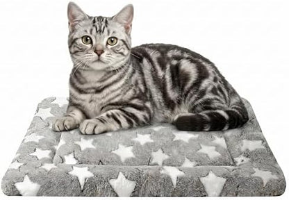 Cat & Dog Bed Mat - Reversible Dog Crate Bed Mats, Soft & Breathable Kennel Pad, Durable Crate Bed for Extra Small Dogs & Cats