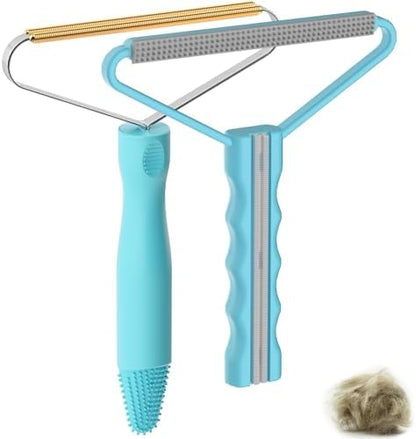 Pet Hair Remover, Dog Cat Carpet Rake, Lint Remover Shaver for Sofas-2pack