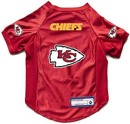 Littlearth NFL Kansas City Chiefs Stretch Pet Jersey, Team Color, X-Large