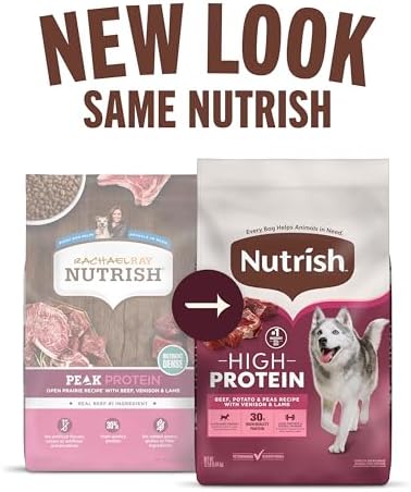 Nutrish High Protein Dry Dog Food, 23 lb. Bag (Rachael Ray)