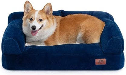 Hollypet Medium Dog Large Cat Bed Puppy Couch Beds for Pets up to 35 lbs