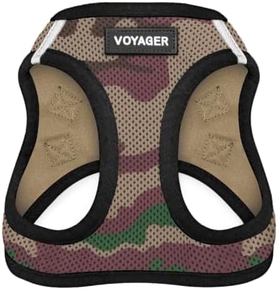Voyager Step-in Air Dog Vest Harness - Army, Medium