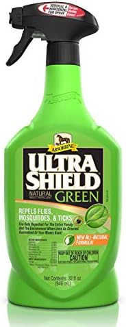 Absorbine UltraShield Green Natural Insect Repellent, 32 oz Sprayer