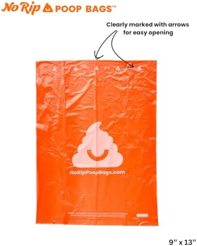 Dog Poop Bag Rolls: Convenient Tissue-Style, Extra Thick, Leak Proof, Refills for Poop Bag Leash Holder, Pooper Scooper, Unscented - 120 Count