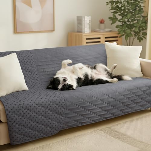 Luciphia Waterproof Couch Cover for Dogs, Non-Slip Pet Sofa Protector