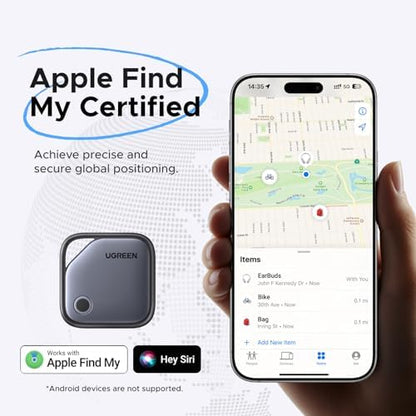 UGREEN FineTrack Air Tracker Tags (iOS Only) 4 Pack Key Finder