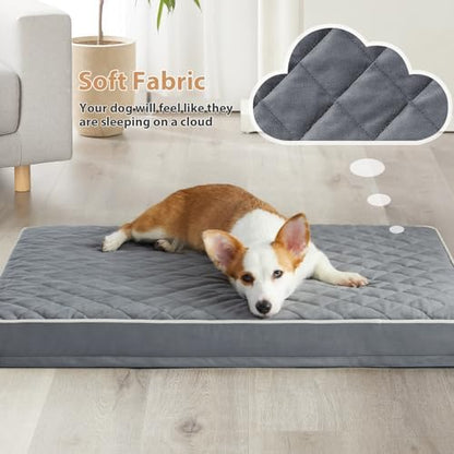 WNPETHOME Orthopedic Waterproof Extra Large Senior Dogs Bed for Comfy Sleep
