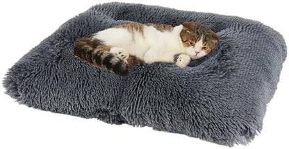 Washable Calming Dog & Cat Bed for Ultra Large Small Medium Size Pet
