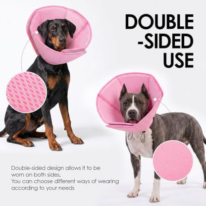 AOFITEE Soft Dog Cone Collar Anti-Lick, Dog Cone Alternative After Surgery
