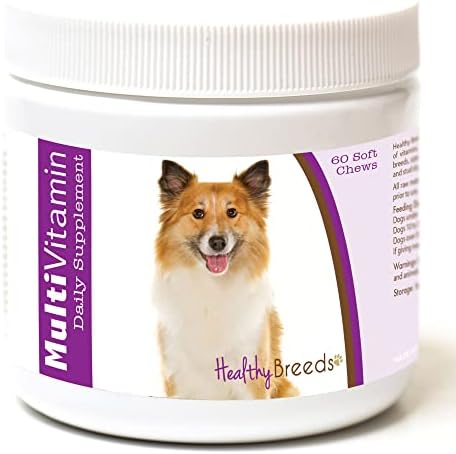 Healthy Breeds Icelandic Sheepdog Multi-Vitamin Soft Chews 60 Count (1127-ices-001)
