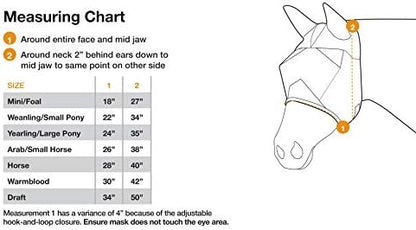 Cashel Quiet Ride Horse Fly Mask