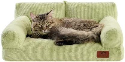 Hollypet Small Dog Large Cat Bed Puppy Couch Beds for Pets up to 25 lbs