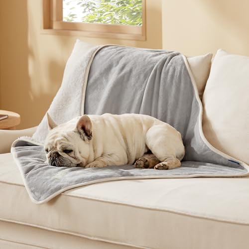 Bedsure Waterproof Dog Blankets for Medium Dogs Washable Soft Warm, 30"X40"