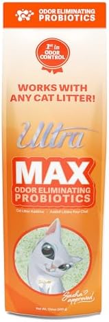 Ultra Max Deodorizer, Works with Any Cat Litter, Odor-Eliminating Additive