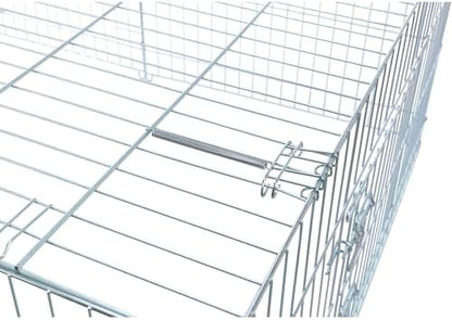Trixie Rabbit Cage - 34 cu. ft., Outdoor Pen Extends Rabbit Hutch and Chicken Coops, Ideal for Small Animals, Bunny, Guinea Pigs, Chickens