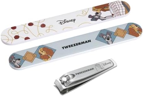 Tweezerman Nail Kit with Clipper & 2 Nail Files Disney's Lady and the Tramp