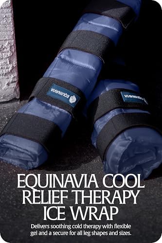 Equinavia Cool Relief Therapy Equine Ice Boots for Horses-Gel Cooling Wraps