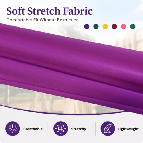 6 Pack Horse Tail Bags for Horses, Stretchy Tail Wraps with Tie Closure, Tail Protector for Grooming & Stable Use (Assorted Colors)