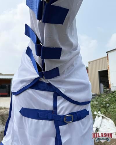 HILASON Horse Fly Sheet Breathable Mesh UV Protection Mosquito Bug Summer