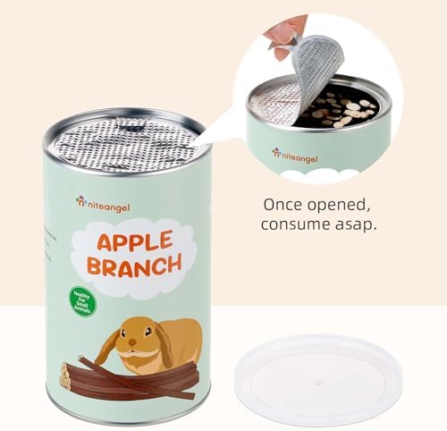 Niteangel Apple Sticks Chew Toys: Natural Herbal Flavor & No Additives