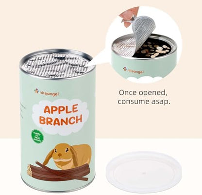 Niteangel Apple Sticks Chew Toys: Natural Herbal Flavor & No Additives