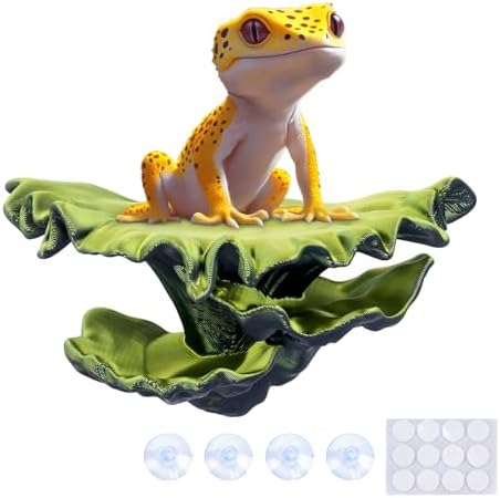 Westant Mushroom Decor for Reptile Tank, Pet-Safe (Forest, Shelf Cap)