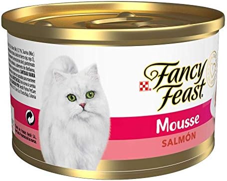 Fancy Feast Gourmet Salmon Feast Cat Food, 3 oz (Pack of 2)