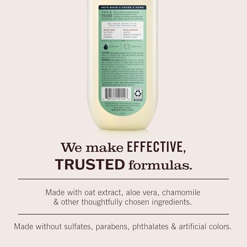 MRS. MEYER'S Clean Day 3 in 1 Dog Shampoo, Sweet Chamomile Scent, 14oz