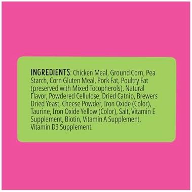 Bonkers Cat Treats, Catnip Chicken & Cheddar Flavor, 30 oz Crunchy & Gooey Value Pack, with Catnip Purr Pop Sample