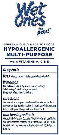 Wet Ones Mixed 13 Piece Bundle of Human & Pet Wet Wipes, Hypoallergenic | 10 Packs Sensitive Skin Hand and Face Wipes, 20 Ct Plus 3 Packs for Pets Hypoallergenic Dog Wipes, 100ct