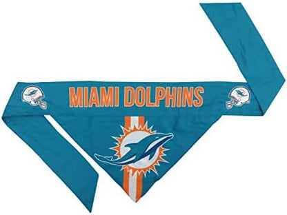 Littlearth NFL Reversible Pet Bandana - Officially Licensed Teams, Sizes XS to XL