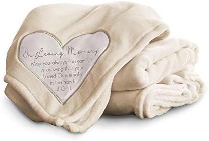 Pavilion Gift Company 19501 Comfort Blanket - in Loving Memory Thick Warm 320 GSM Royal Plush Throw Blanket