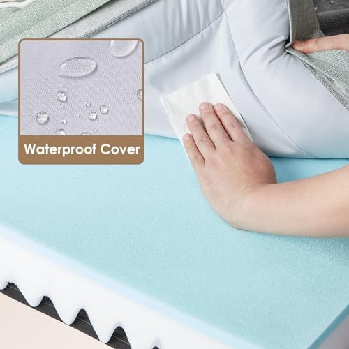 EHEYCIGA Orthopedic Dog Beds Large Sized Dog, Waterproof Washable Pet Bed