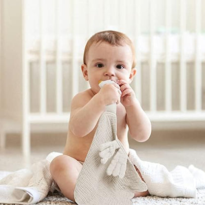 lulumoon Goose Baby Security Blanket: Skin-Friendly Muslin Snuggle Lovey