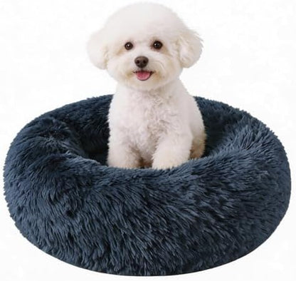 Cat Beds for Indoor Cats, Washable 20" Donut Pet Bed for Small Dogs