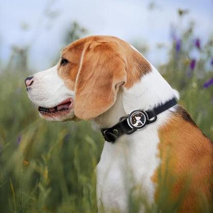 Waterproof AirTag Holder for Dog Collar, Soft Slide-On Dog AirTag Holder