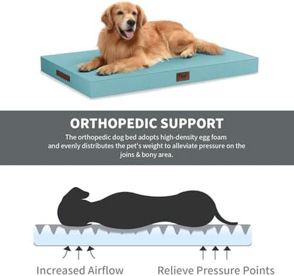 Jumbo Waterproof Orthopedic Dog Bed for Extra Large Dogs